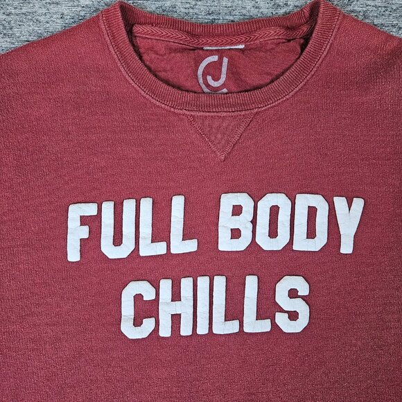 Crime Junkie Podcast Hoodie Adult Small Full Body Chills Sweatshirt Crewneck EUC - Picture 3 of 8